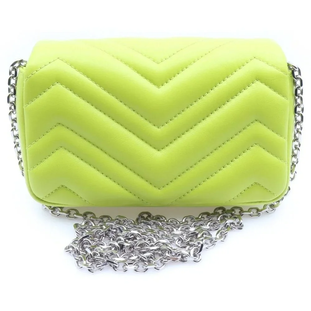 Gucci GG Marmont Quilting Mini Shoulder Bag Quilted - Picture 2 of 6